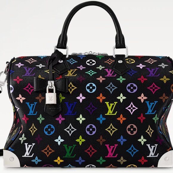 Louis Vuitton Handbags - Louis Vuitton x Murakami Speedy Soft 30 Black